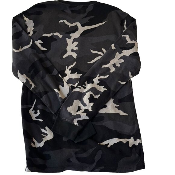 Polo Ralph Lauren Men's Camouflage Sleepwear Top, Size M, Black/Grey Camo - Picture 3 of 7